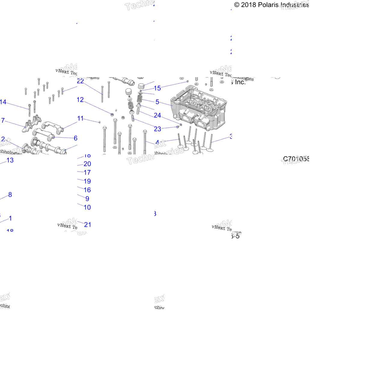 Engine, Cylinder Head And Valves
