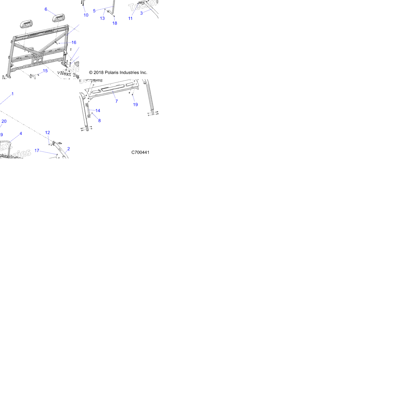 Chassis, Cab Frame