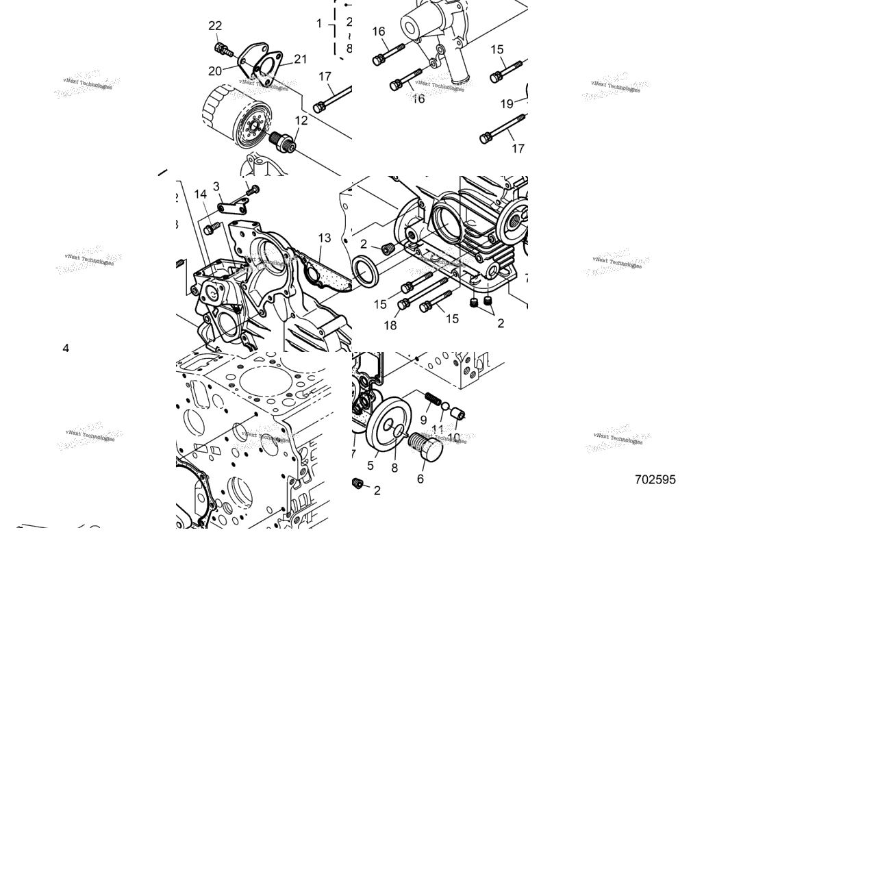Engine, Gear Case R24rred4ja