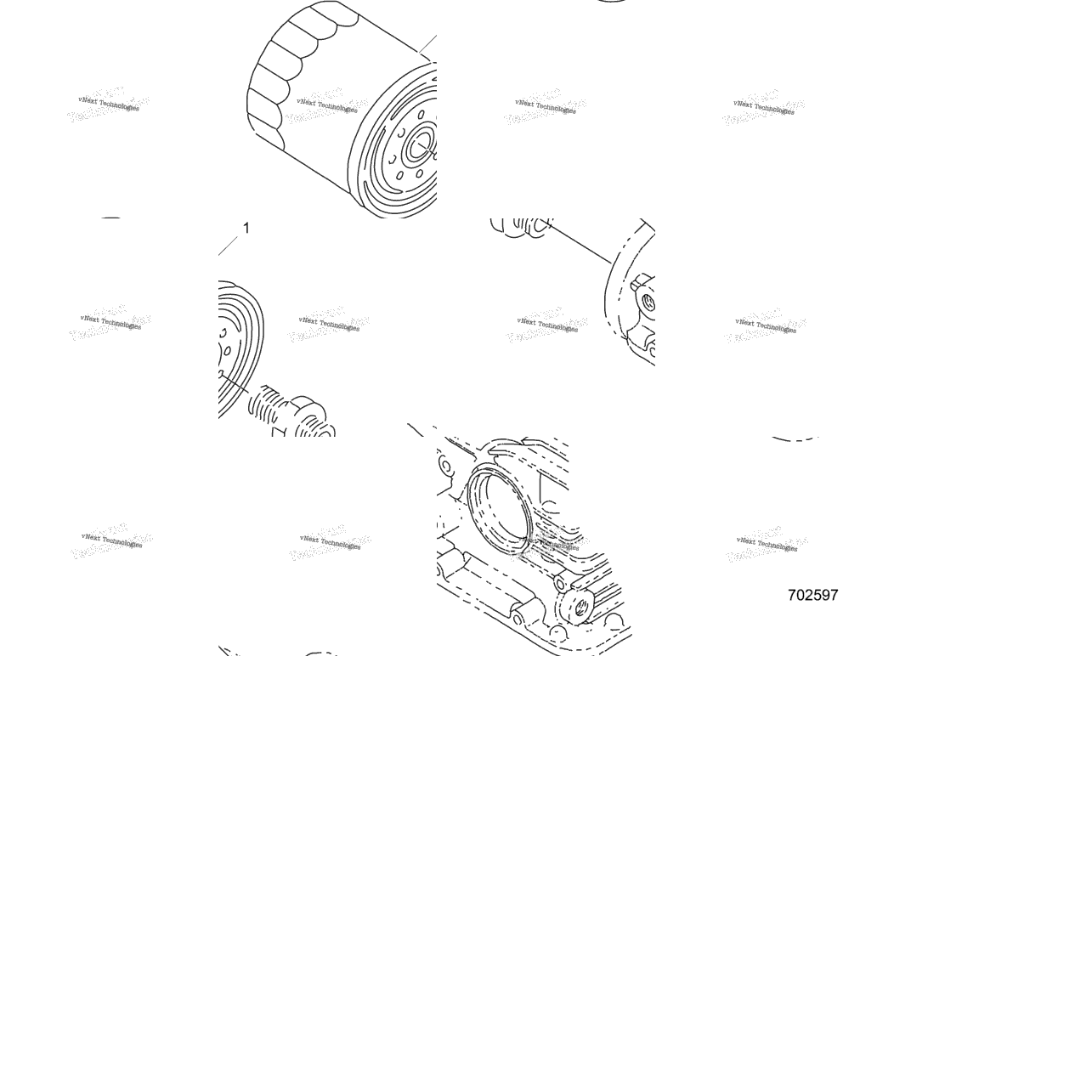 Engine, Oil Filter R24rred4ja