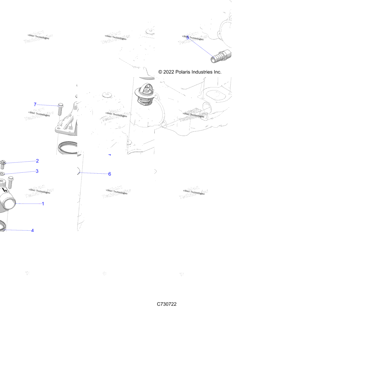 Engine, Thermostat & Cover