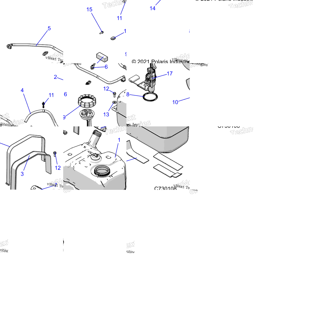Fuel System, Fuel Tank Asm