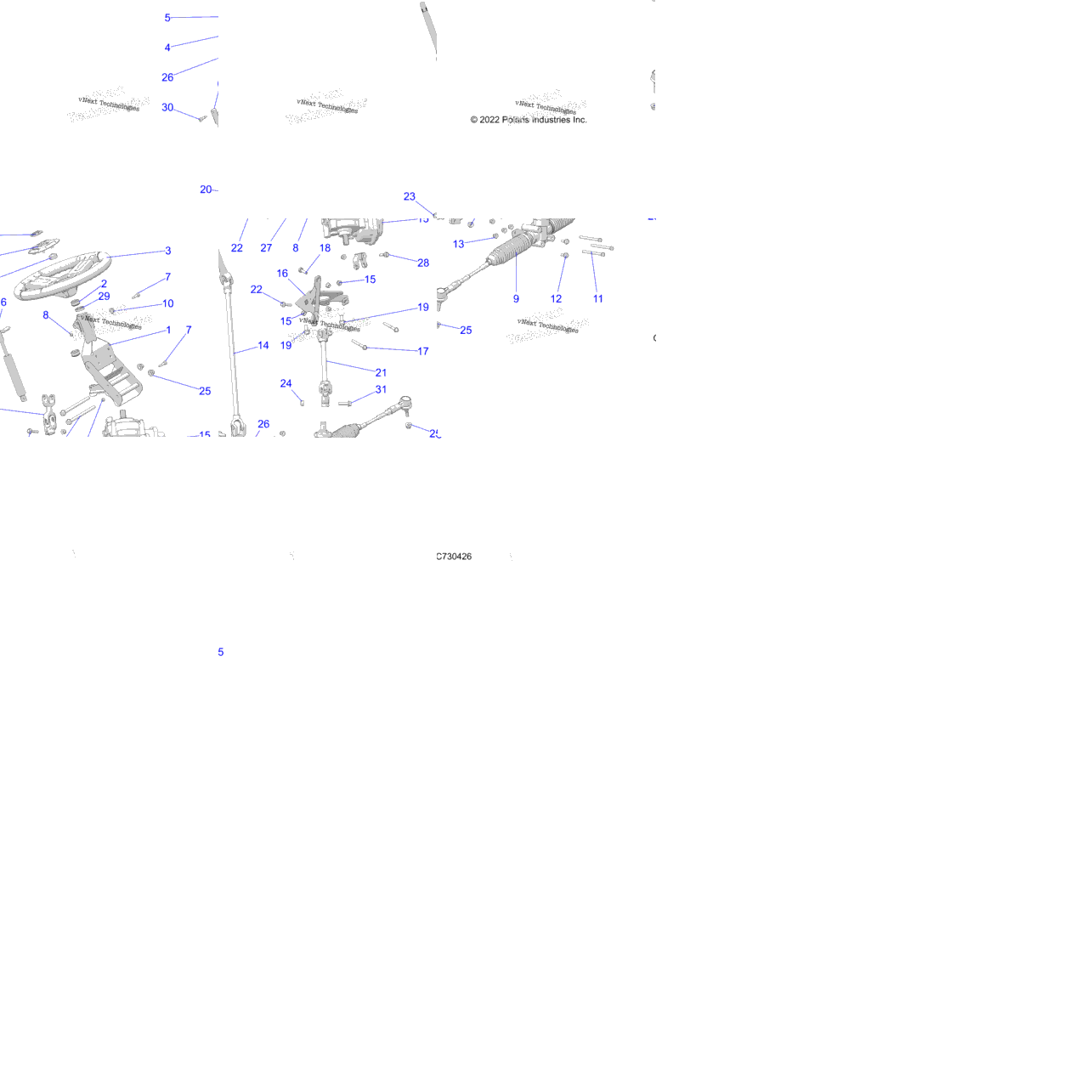 Steering, Steering Asm