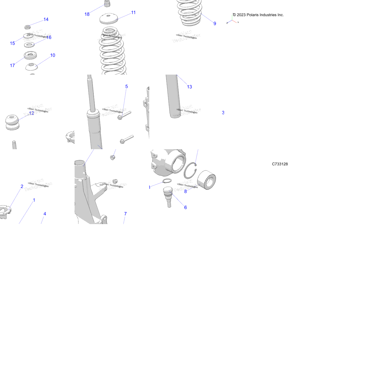 Suspension, Front Strut