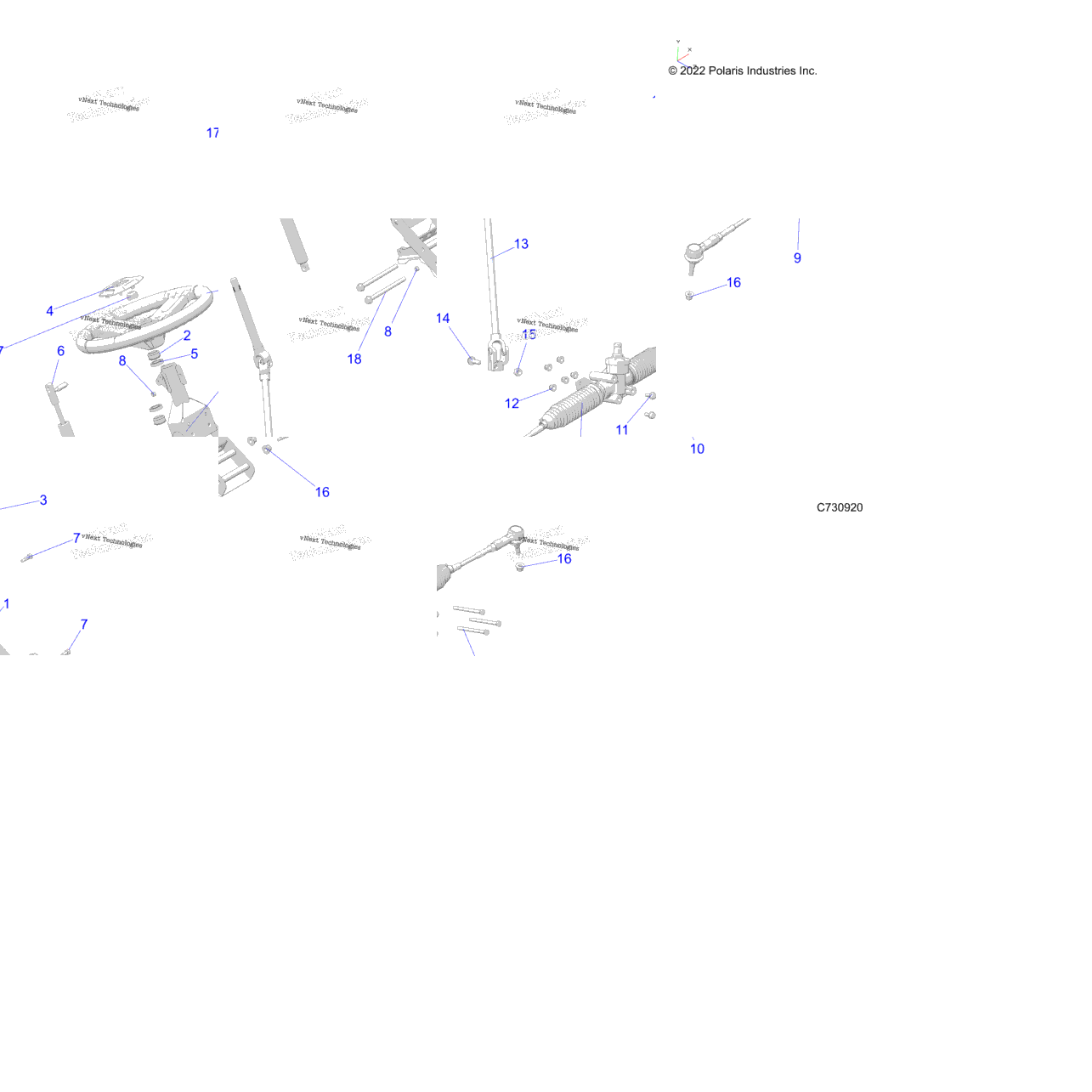 Steering, Steering Asm