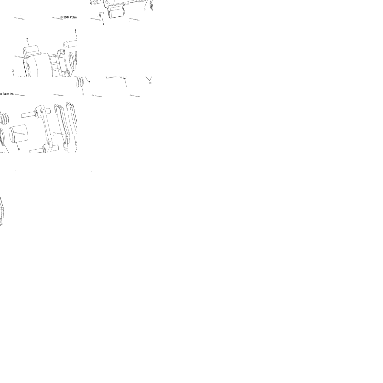 Brake Caliper, Rear