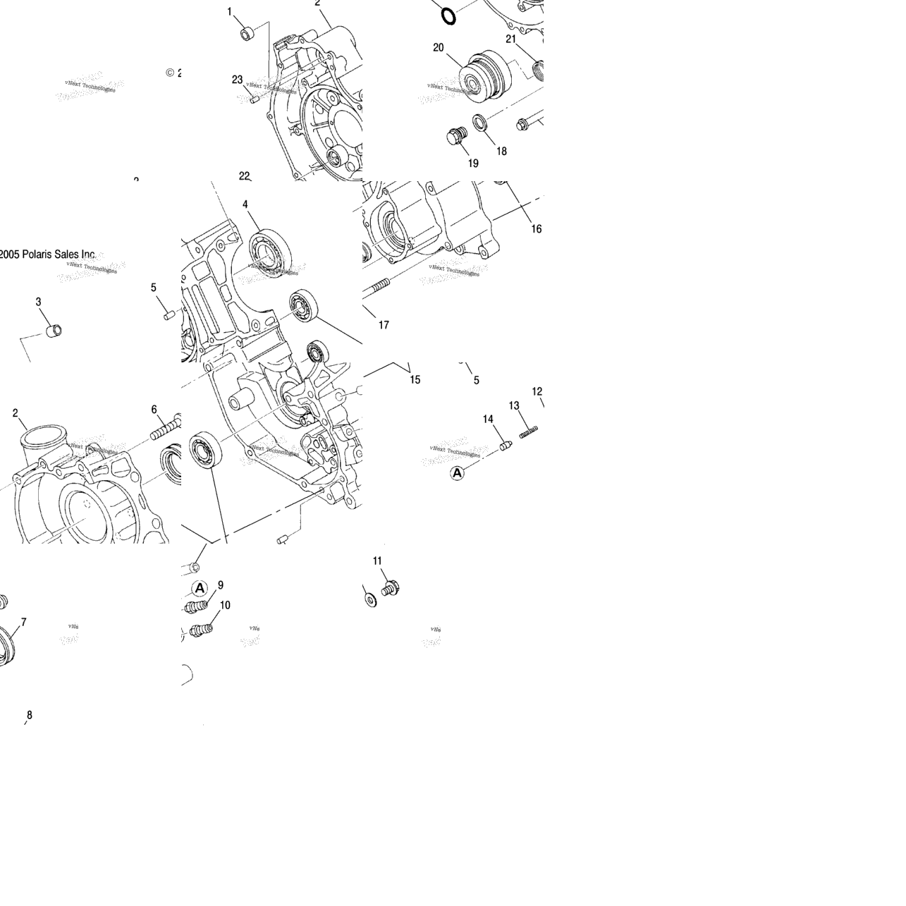 Engine, Crankcase