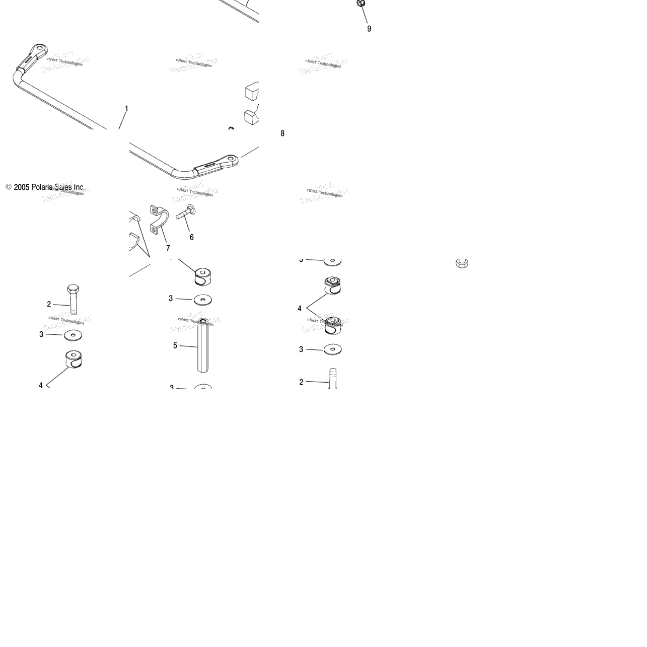 Stabilizer Bar, Rear