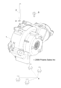 Drive Train, Front Gearcase Mounting