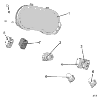 Electrical, Dash Instuments