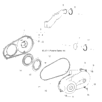 Drive Train, Clutch Cover