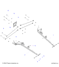 Suspension, Rear Control Arms Z23nav99a/99B