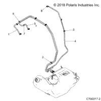 Body, Fuel Lines, Std. Z20pae92ac/Z20paf92ac/Lc