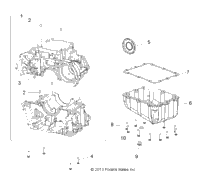 Engine, Crankcase And Oil Sump
