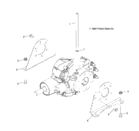 Gearcase Mounting, Rear /Ab