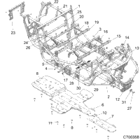 Chassis, Main Frame And Skid Plates
