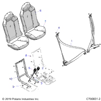 Body, Seat Belt And Mounting, Tractor Z21nas99cg