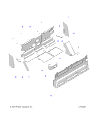 Body, Cab Foam And Rear Panel