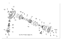 Drive Train, Front Gearcase Internals