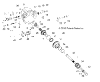 Drive Train, Main Gearcase Internals 2 (49Rgrtransintl23235269)
