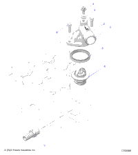 Engine, Thermostat & Cover