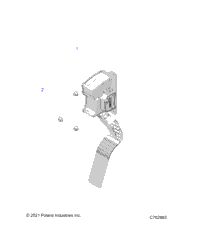Engine, Throttle Pedal G24g2k99a/99B