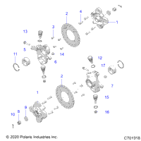 Suspension, Front Hub
