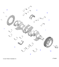 Engine, Crankshaft And Bearings