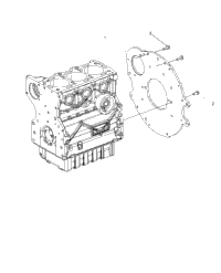 Engine, Flange Plate