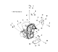 Transmission Mounting C11rb63aa/Ab