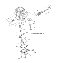 Engine, Carburetor, Lower