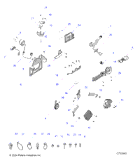 Electrical, Wire Harness Components, And License Plate
