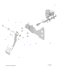 Brakes, Pedal And Master Cylinder