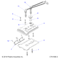 Engine, Throttle Body And Valve Cover