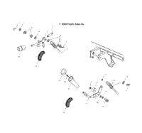 Gear Selector/Differential Lock