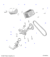 Engine, Oil Pump & Oil Cooler