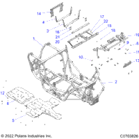 Chassis, Main Frame And Skid Plates