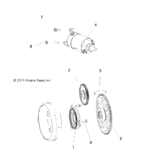 Engine, Starter Drive