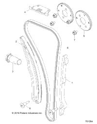 Engine, Cam Chain & Sprocket