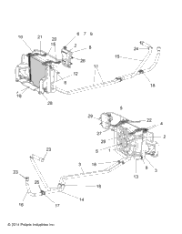 Engine, Water Cooling System
