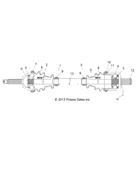 Drive Train, Front Drive Shaft