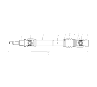 Mid Driveshaft A11rf50aa (4981798179B09)