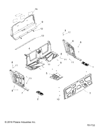 Body, Rear Floor & Fenders R17rna57a1/A9/Eam/Nm