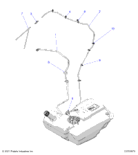 Fuel System, Lines, Std. Z24nee99fm/Z24nes99fm/Cm