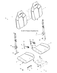 Body, Seat R15rte87av/Bv All Options