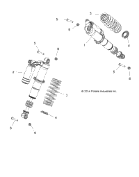 Suspension, Front Shock Z17vax87ak
