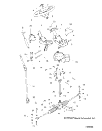 Steering, Steering Asm. R17rme57f1/S57c1/F1/Ck/E1/Ek/T57c1/E1/A57f1