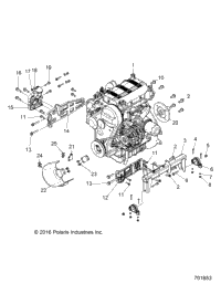 Engine, Mounting & Long Block