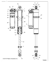 Suspension, Front Shock (700208)