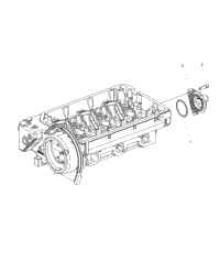 Engine, Camshaft Flange